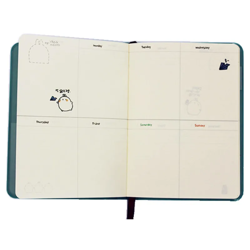 2018 2019 Agenda Notebook Kawaii Planner Notepad Cartoon Molang Rabbit Bullet Journal Diary Sketchbook Cute School Stationery 2018 2019 Agenda Notebook Kawaii Planner Notepad Cartoon Molang Rabbit Bullet Journal Diary Sketchbook Cute School Stationery