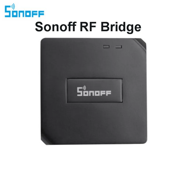 SONOFF мост Wi Fi 433 МГц RF сигнал от пульта дистанционного управления конвертер Переключатель Беспроводной сенсор охранной сигнализации системы с Alexa Google дома