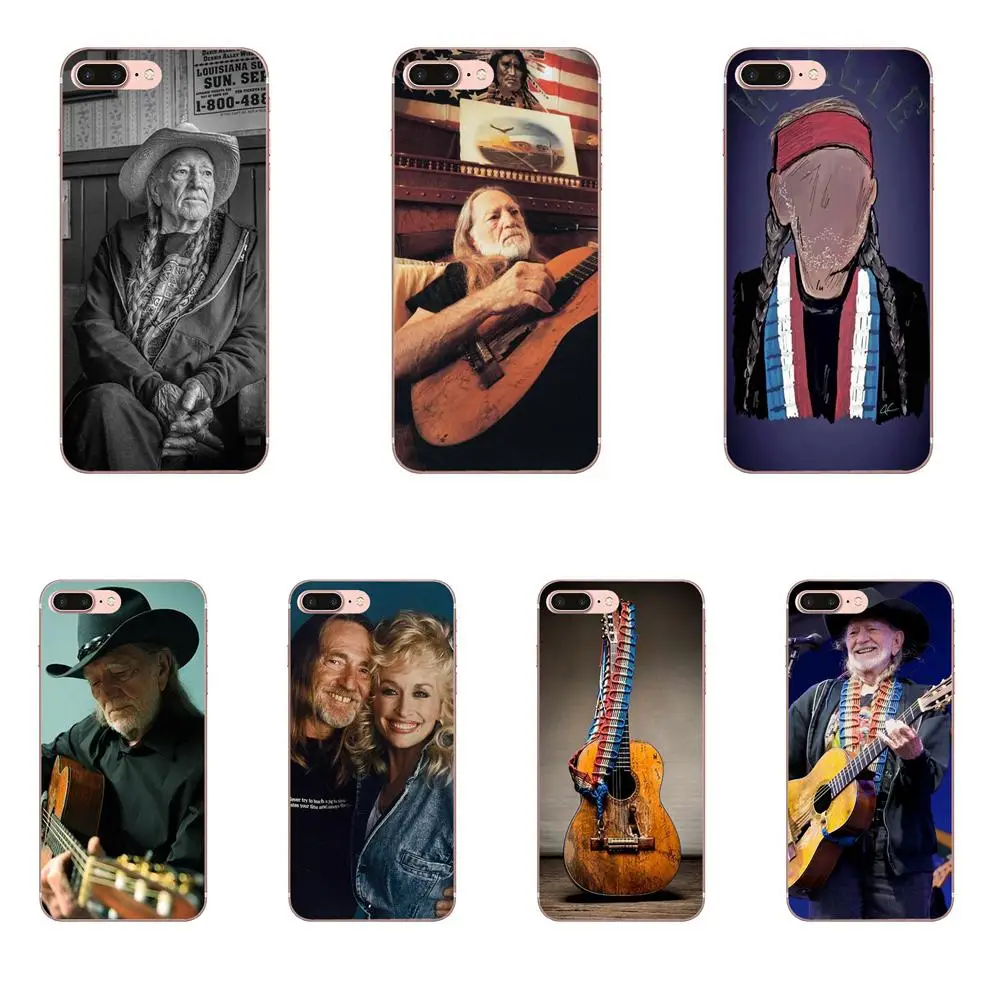 Willie Nelson American Country Music For Apple iPhone 4 4S 5 5C 5S SE 6 6S 7 8 Plus X XS Max XR Soft Cell Case Willie Nelson American Country Music For Apple iPhone 4 4S 5 5C 5S SE 6 6S 7 8 Plus X XS Max XR Soft Cell Case