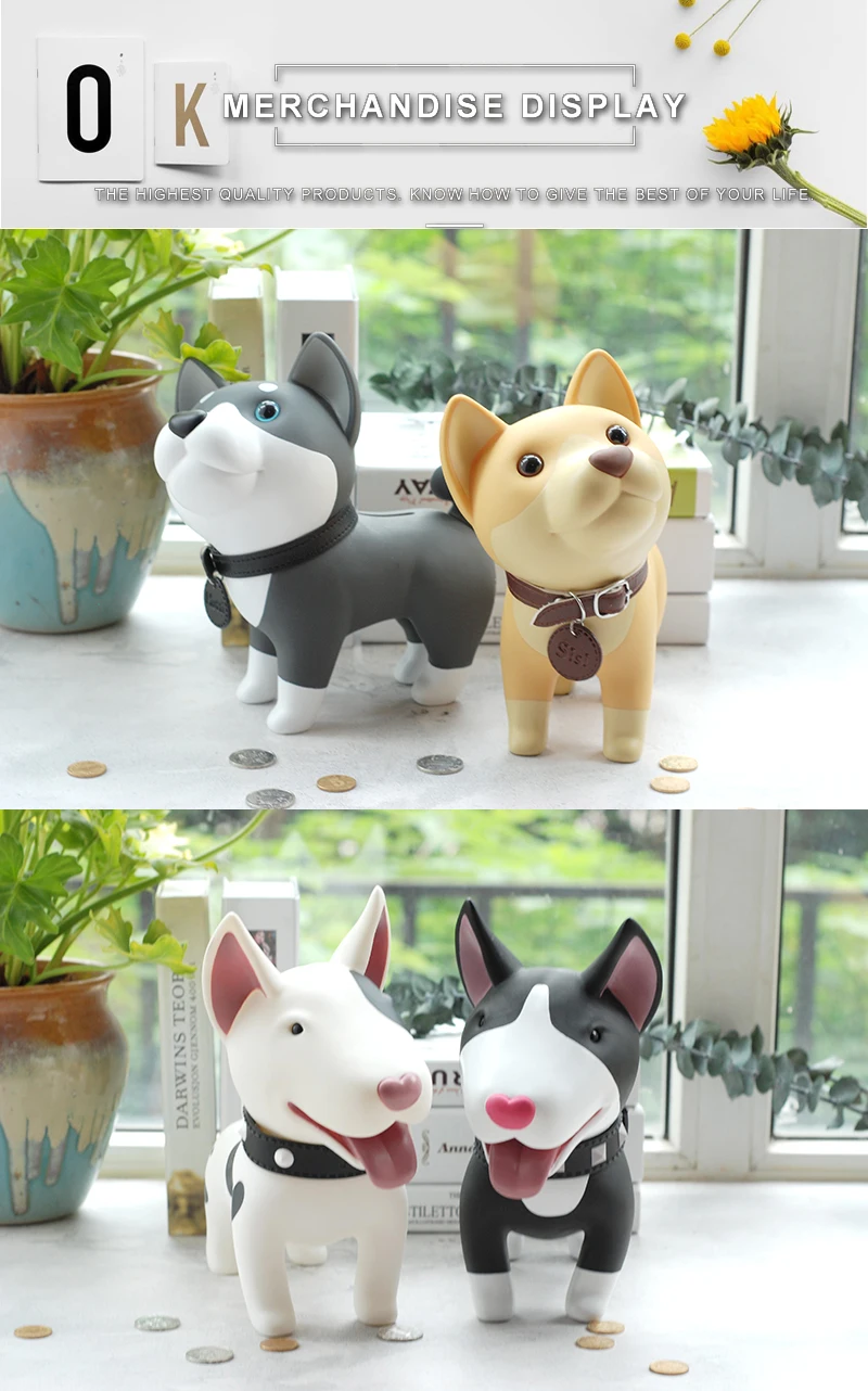  bank money safe box piggy bank ceramic savings unicorn money box banknotes coin capsule dog bank panda puppy bank tin bank skull bank book bank electronic piggy bank atm money cash safe (7)