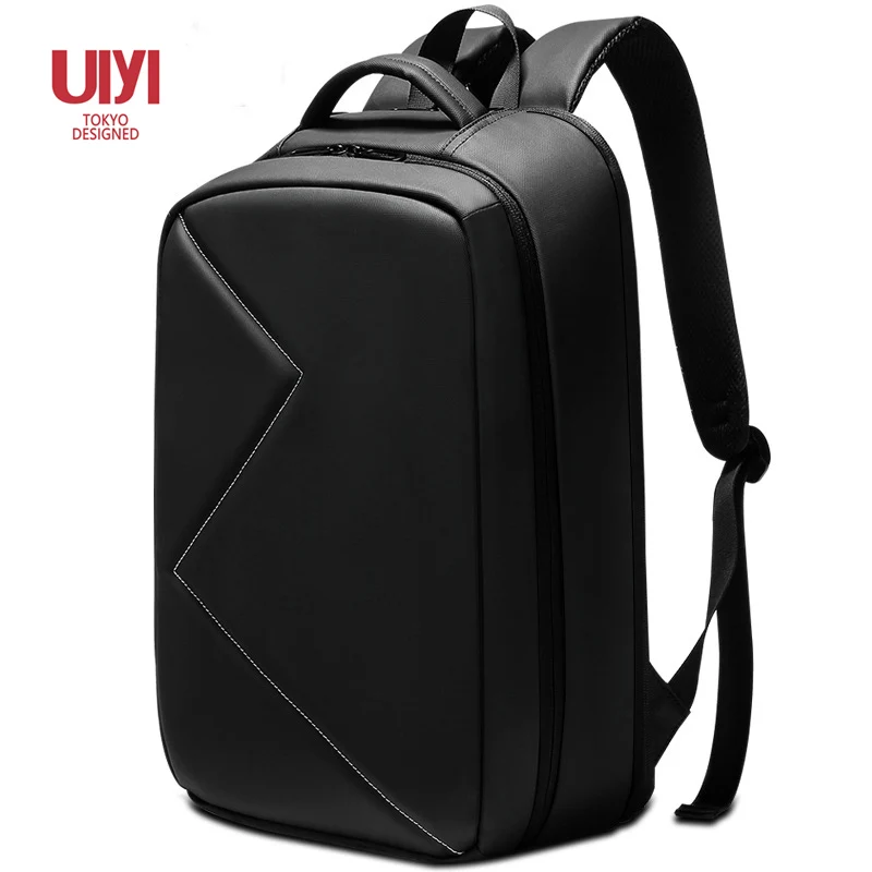 

New business multi-function men's backpack PVC large-capacity waterproof fashion personality white leisure