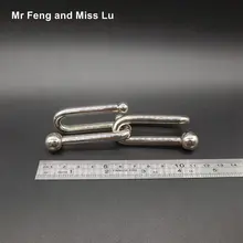 Подарок для детей игрушки для взрослых умственные игры IQ тест бой кольцо с круглым камнем головоломки решения большой 7 мм