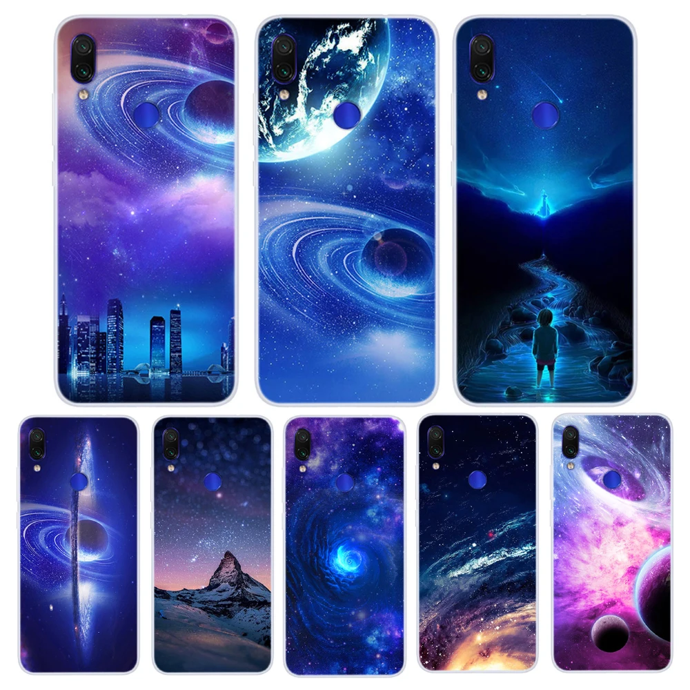 

Case for Xiaomi Redmi Note 7 Case Redmi Note 7 Silicon Printing Bumper Shockproof Cover Phone Case Luxury Xiomi Redmi Note7 6.3"