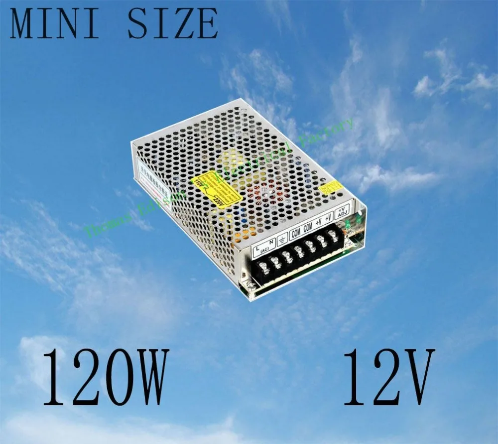 power supply 120W 12v 10a mini size ac dc converter unit ms-120-12 variable voltage regulator |