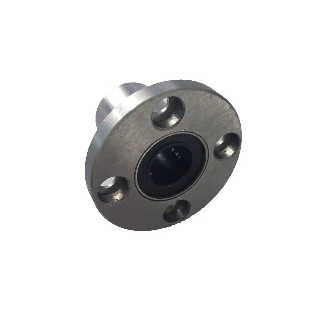 1Pcs LMF20UU Round Flange Linear Motion Bushing Ball Bearing For 20mm Shaft