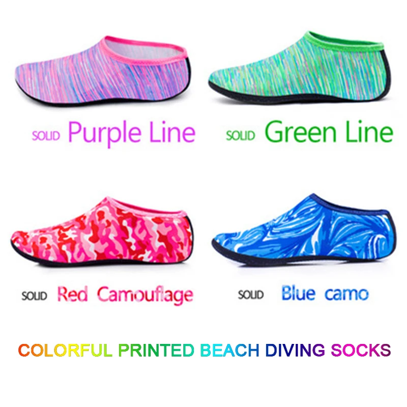 شاطئ السباحة المياه جوارب رياضية الاطفال الرجال النساء الغوص مكافحة زلة أحذية اليوغا الرقص تصفح الغوص أحذية التمويه مخطط شاطئ السباحة المياه جوارب رياضية الاطفال الرجال النساء الغوص مكافحة زلة أحذية اليوغا الرقص تصفح الغوص أحذية التمويه مخطط