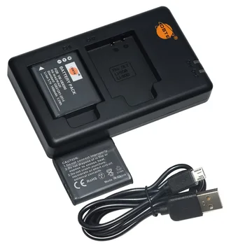 

DSTE Dual Slot Charger with 2pcs VW-VBX090 Li-ion Battery for Panasonic HX-WA20 HX-WA2 Camera