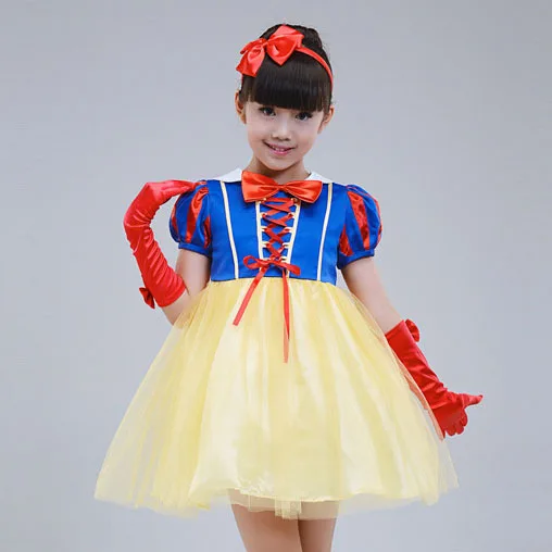 

Kindstraum Cosplay Snow White Costumes Girls Princess Cute Dresses Halloween Christmas Costumes For Kids Girls 4T-12T, C361