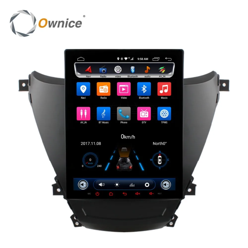 Cheap C600 9.7" IPS 2.5D Android 6.0 Car DVD Player For Hyundai Elantra 2012 2013 2014 2015 2016 Octa 8 Core 2G RAM+32G ROM GPS Radio 2