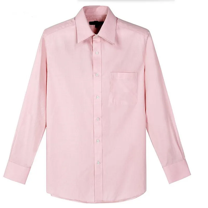 pink formal shirt for men
