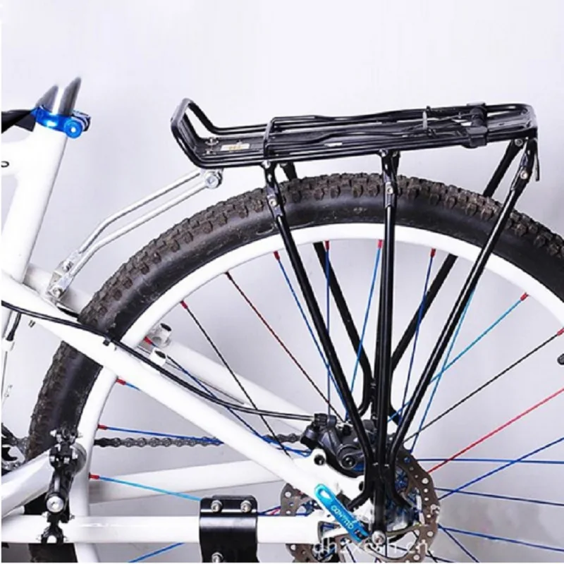 

Luggage Cycling Shelf 1x Aluminum Alloy MTB Bike Bicycle Rack Carrier 25kg Loading Rear Bracket for V-brake Bike