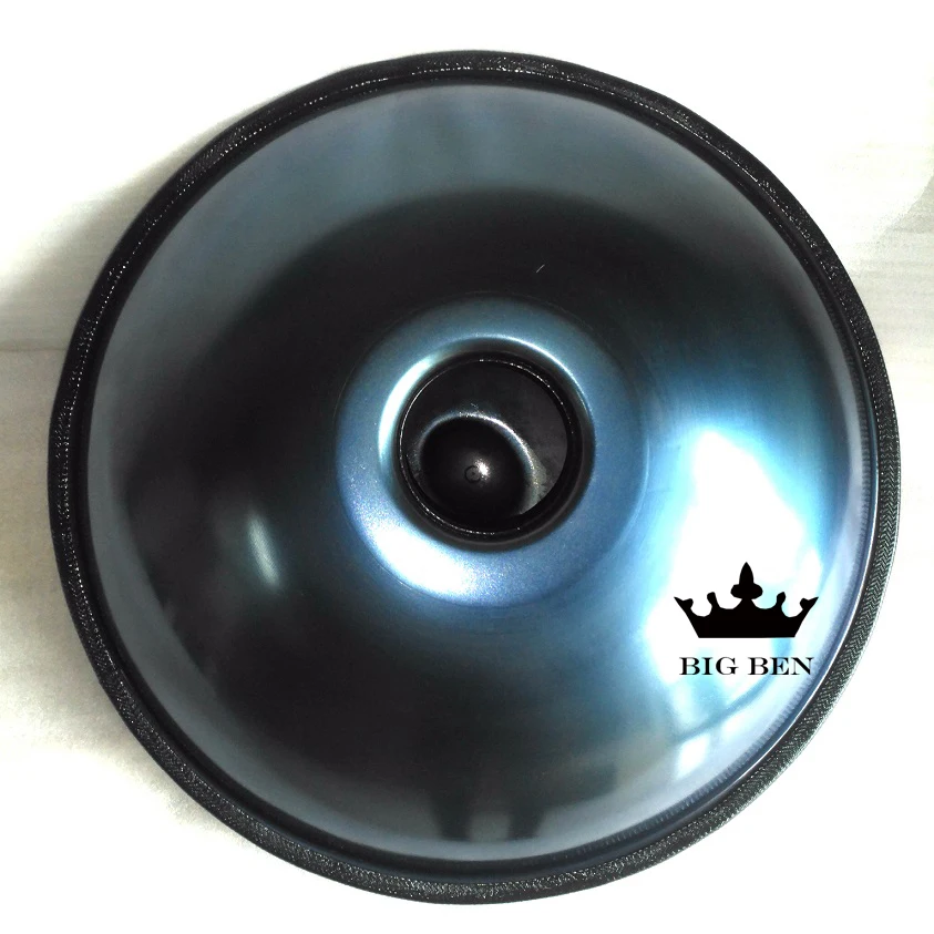اليدوية الأداء شنق طبل HandPan يدوية الصنع HANDPAN 56 سنتيمتر شنق طبل 9 لهجة 10 نغمات شنق الموسيقية أداة هدية طبل حقيبة