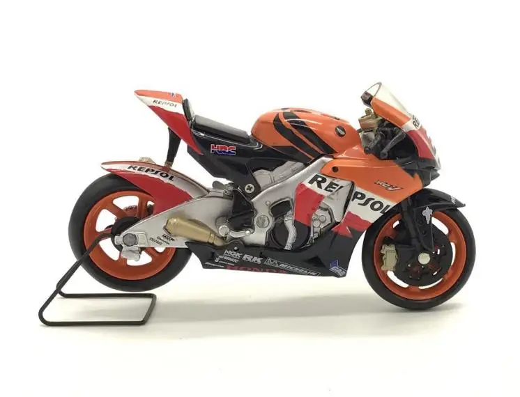 1:18 Масштаб moto rcycle модели, высокая моделирования Honda moto GP RCV moto rcycle игрушки, Коллекционная модель