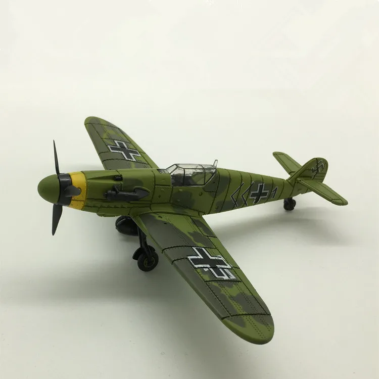 

6Pcs/Set 1/48 Scale Assemble Fighter Building Model Toys Flanker Combat Aircraft Diecast War-II BF-109