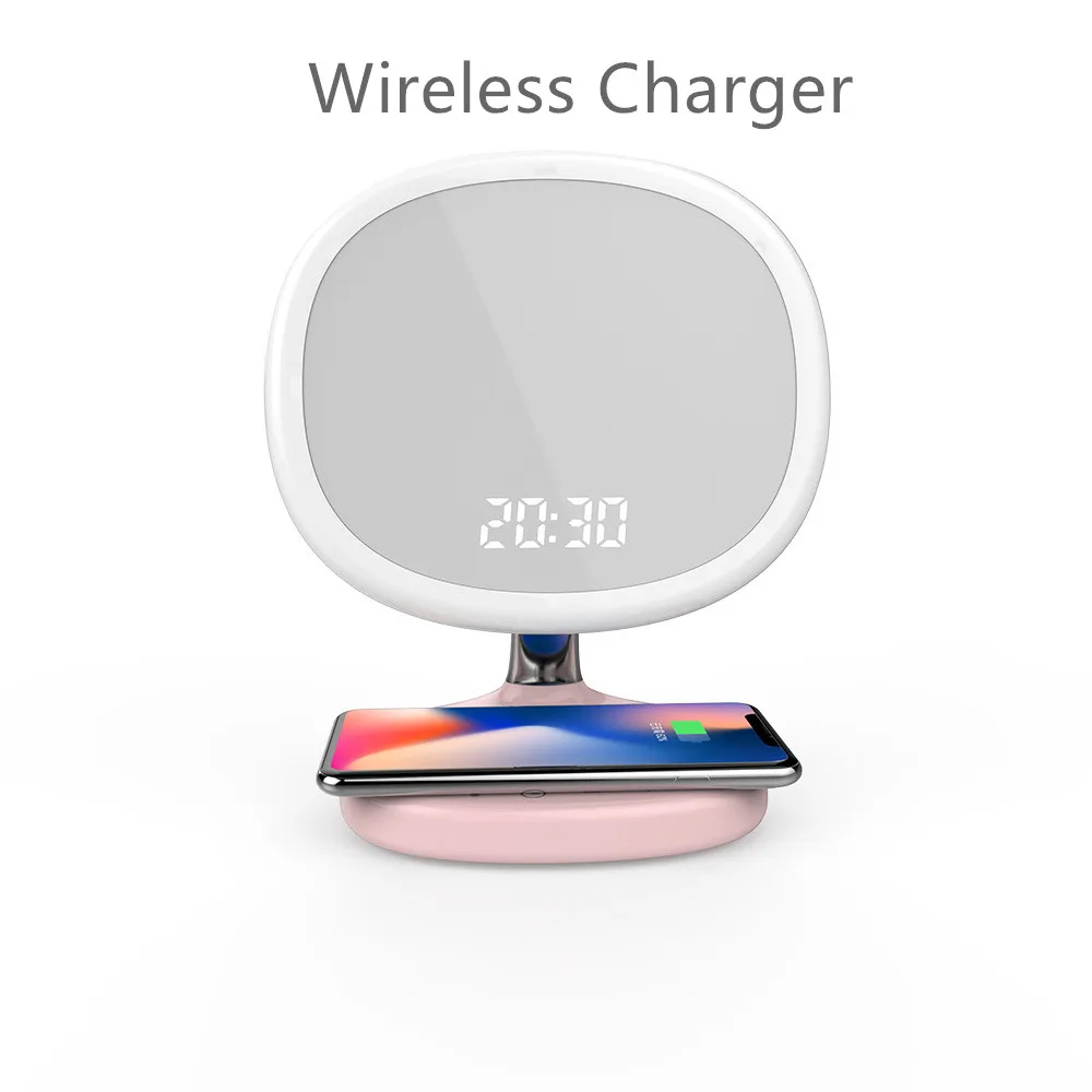 

HAMRVLmodern table lamp wireless charging dressing mirror with Touch Induction Lamp 5V Modern USB Output Charger