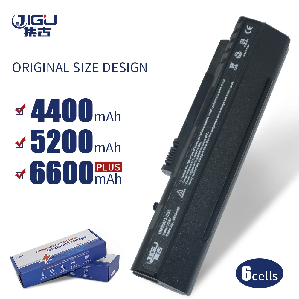 JIGU ноутбука Батарея для Acer EMachine EM250 LT1001J LT2000 Aspire One A110-Bb A150-Ab D250-1Bb D150-1B 571 A150 ZG5 |