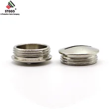 PG16 латунный винт крышка для КАБЕЛЬНОГО САЛЬНИКА стоп вилки без locknut