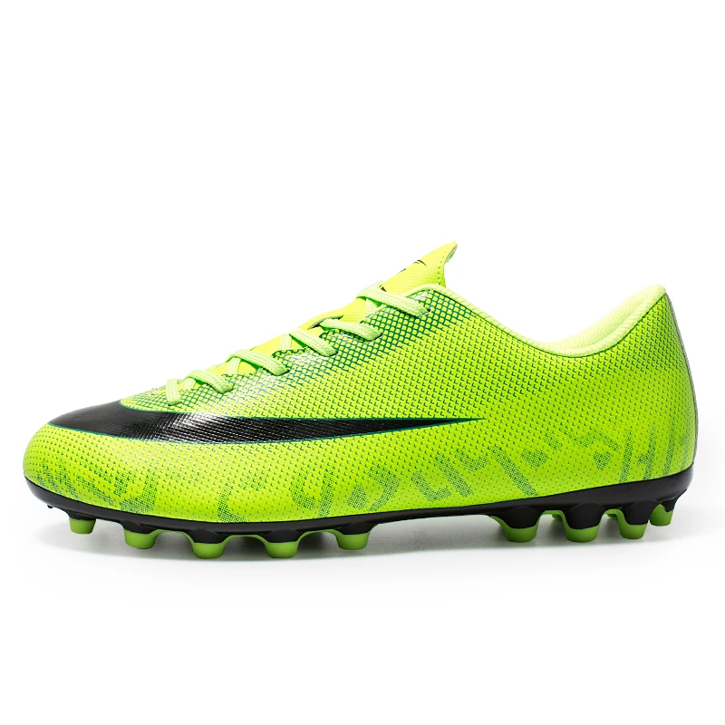 Outdoor Shoes For men football boots soccer shoes sneakers men soccer boots cleats Men Kids turf superfly futsal NEW - Цвет: 32736Dgreen