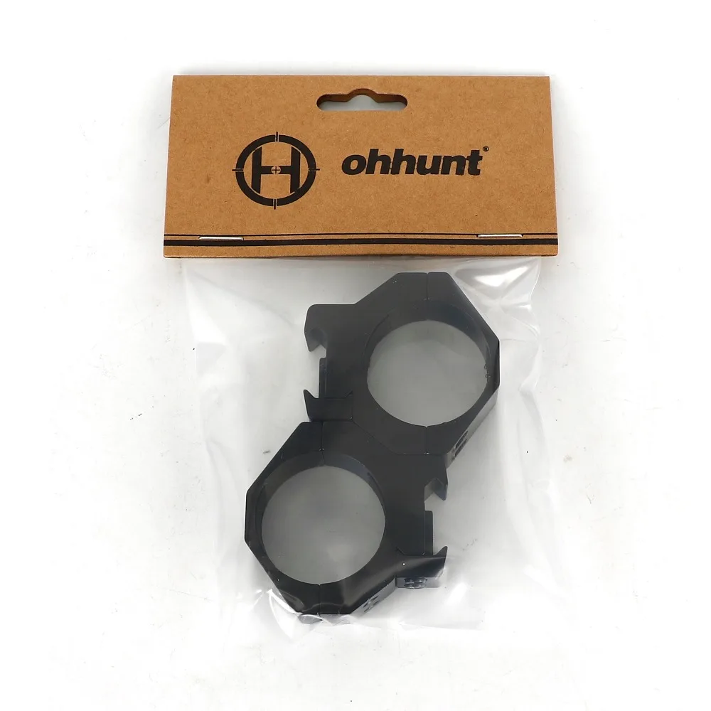 ohhunt 34mm or 35mm Diameter 2PCs Medium Profile Standard Picatinny Weaver Scope Rings Tactical Hunting Sport Mounts Accessories (8)
