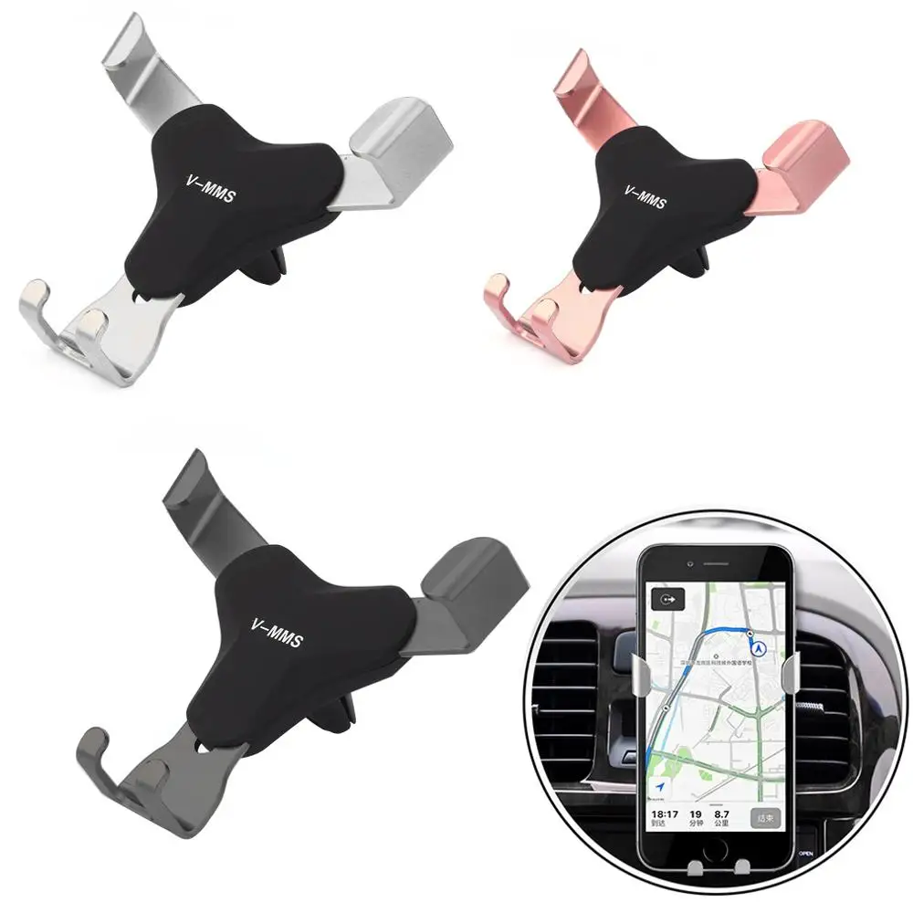 Автомобильный мобильный телефон держатель Gravity auto замок Hands Free устанавливаемое