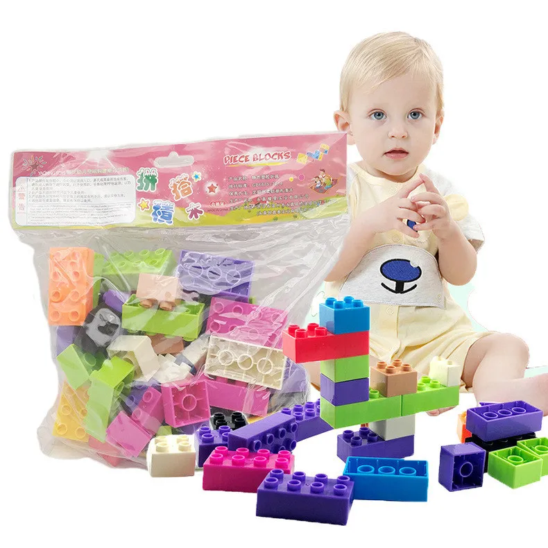 

DIY Building Block Parts for Children's Combination Toys Compatible Assembly of Particle Toys Mosaic Plastic Toys