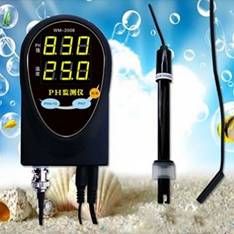PH Monitor Controller Aquarium Fish Tank Water Test Equipmentin