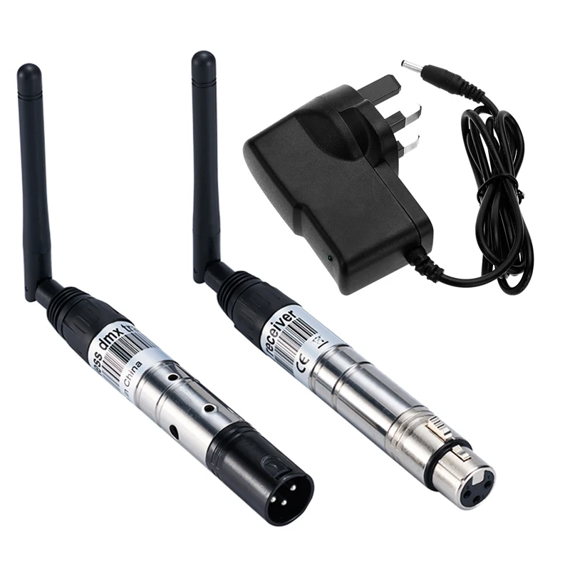 

HOT 2.4G ISM DMX512 Wireless Lighting Controller Receiver Transmitter Communication distance 1000M For Party Light Stage PAR