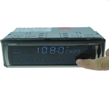 12 В сенсорный экран автомагнитолы Стерео FM радио MP3 аудио плеер 5 В телефона Зарядное устройство USB/SD Автомобильная электроника в тире 1 DIN