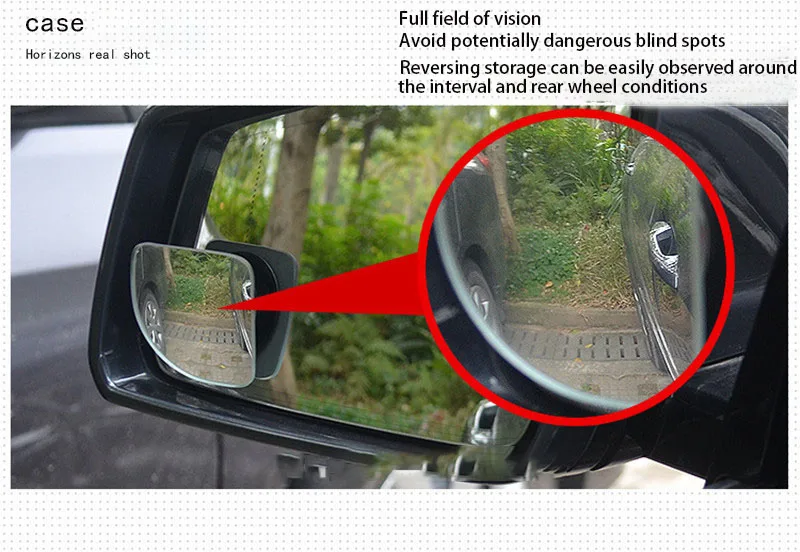 

HO 360 Wide Angle Mirror Car Side Blindspot Mirror car styling for Toyota corolla rav4 camry prius hilux avensis accessories