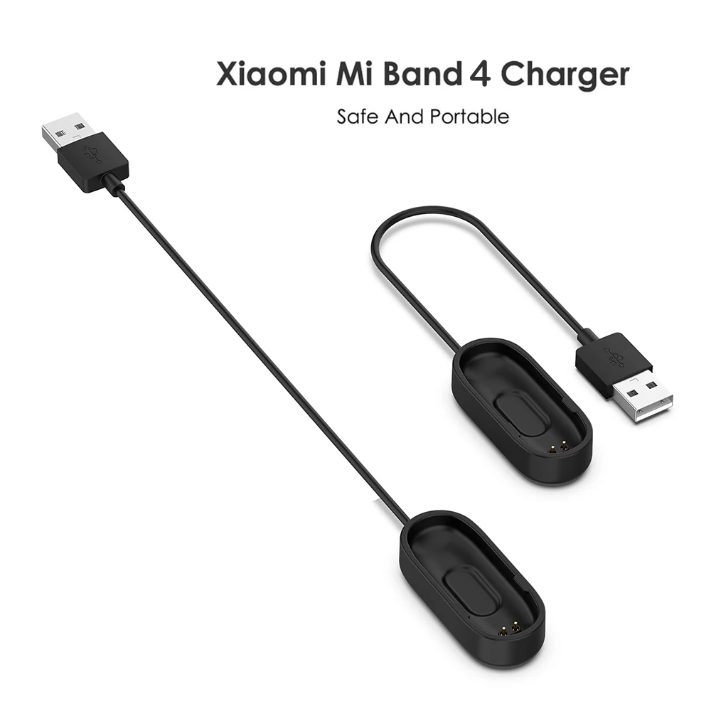 0,2/1 м usb зарядка подставка с зарядным устройством для Xiaomi Mi Band 4 Браслет замена Шнур зарядное устройство адаптер Смарт Браслет ремешок аксессуары