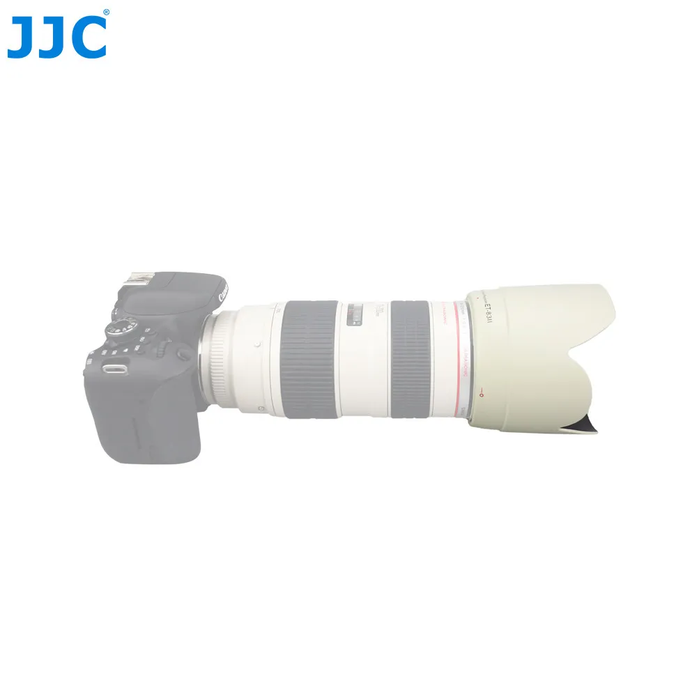 JJC LH-83II черный, белый цвет Бленды для объективов Тенты для Canon EF 70-200 F/2.8L USM бленда Заменяет Canon ET-83II