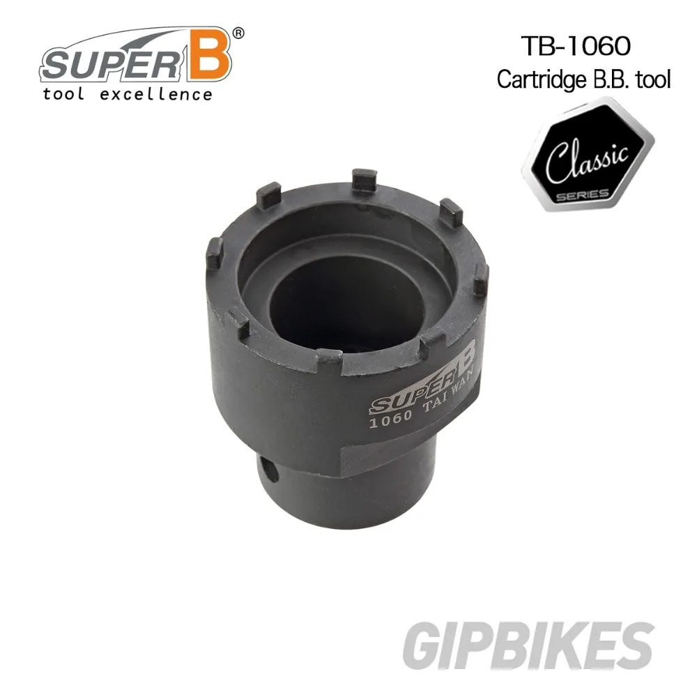 Супер B TB-1060 картридж BB инструмент для Shimano, T r u v a t i, SRAM и все ISIS 8-Нотч каретка чашки инструменты велосипед