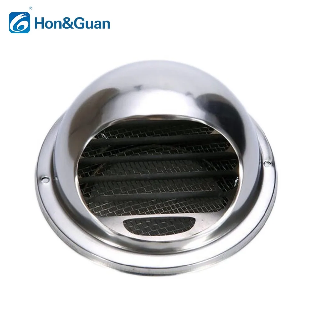 4/6 inch 304 Stainless Steel Round Wall Air Vent Ducting Ventilation Exhaust Grille Cover Outlet Heating Cooling & Vents Thicken 4/6 inch 304 Stainless Steel Round Wall Air Vent Ducting Ventilation Exhaust Grille Cover Outlet Heating Cooling & Vents Thicken
