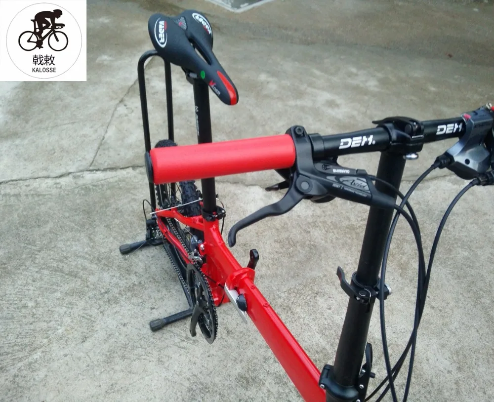 Best Kalosse   14/18/20 speed bicycle tire   Children  mountain bicycle  V/hydraulic brakes 20 inch  Folding  mountain bike 2
