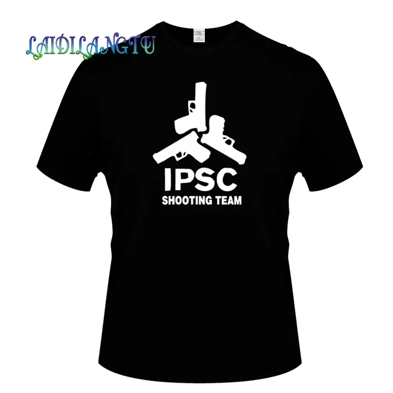 Футболка мужская летняя однотонная 100% хлопок IPSC|Футболки| |
