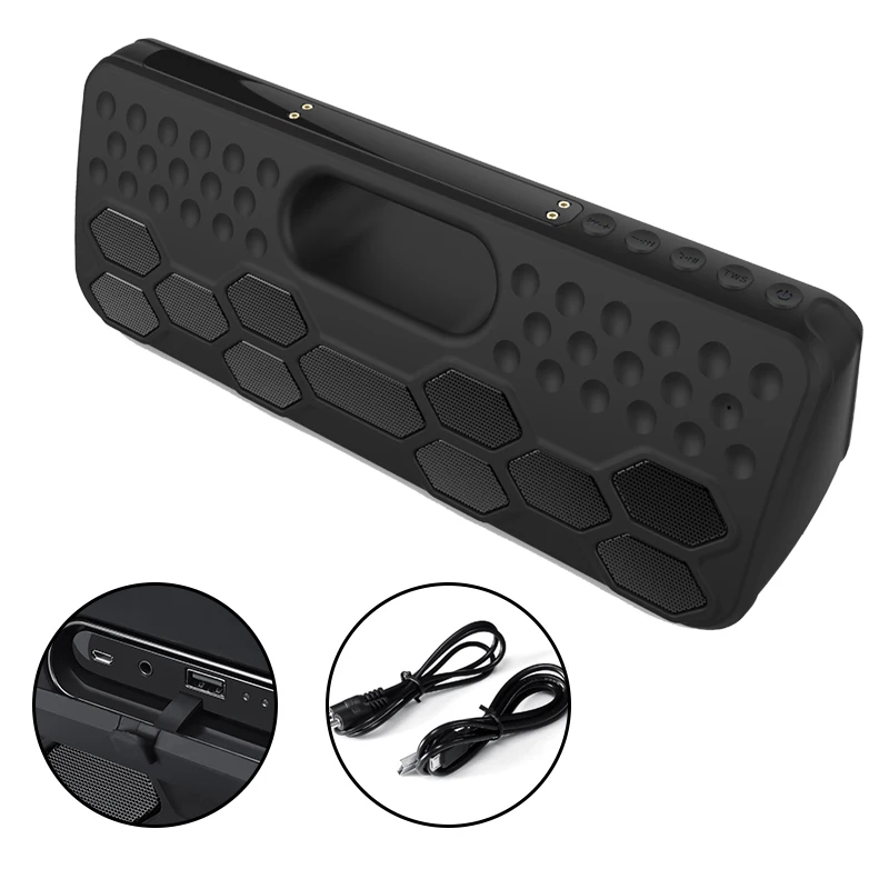 ZF 502 Waterproof IPX55 Bluetooth Speakers Wireless Speaker Built in