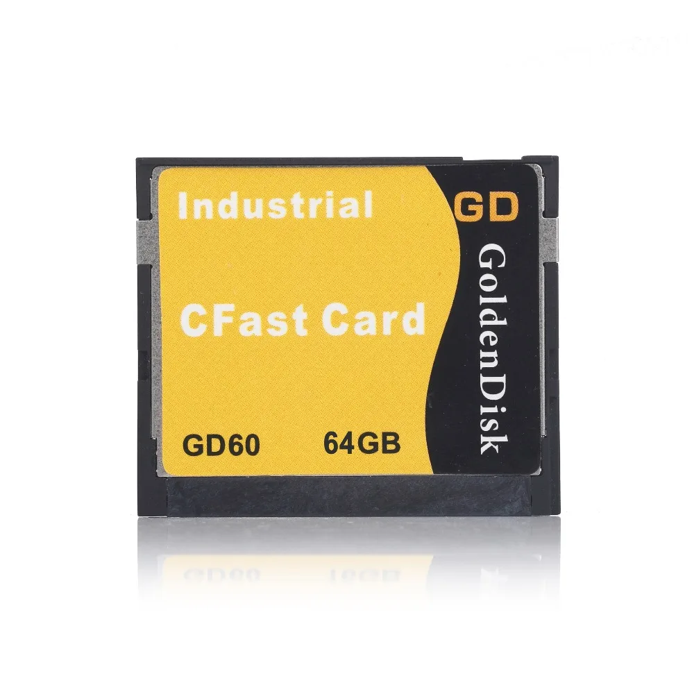 GoldenDisk SLC CFast 64 Гб SSD промышленный NAND SLC флэш-накопитель SATA II надежный стабильный 7+ 17pin встроенный ПК