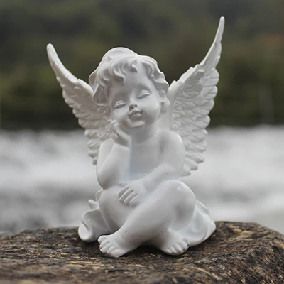3D Ангел благословения супер милые Купидон формы для гипса смолы DIY ремесленных подарок автомобиль ароматический гипс глина свечи мыло силиконовые формы - Цвет: Angel-A