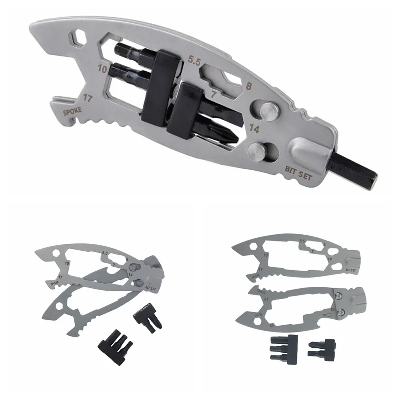 

6 in 1 multi tool EDC Gadget cycling Gadgets six models spanner Outdoor Camping Riding Multi-Function Gadgets