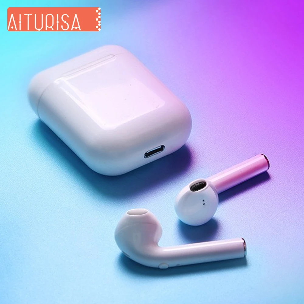 

i13 TWS Mini Bluetooth 5.0 Headphone Hand-Free Earphones Headsets Built-in Mic Stereo Charging Case For with All Smartphones