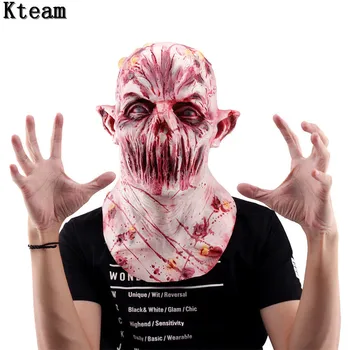 

Halloween Party Cosplay Living Dead Zombies Cosplay Mask Costume Props Scary Party Helmet Horror Vampire Face Head Mask Fancy