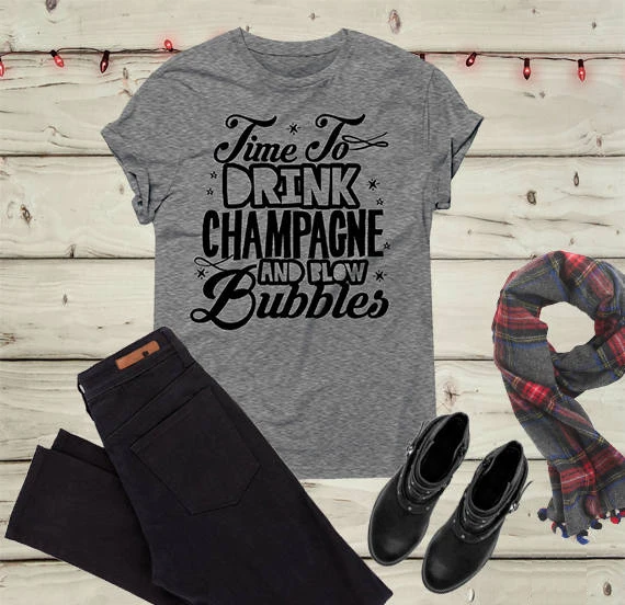 Champagne shirt, Cheers shirt, Holiday Tee, Christmas shirt, Holiday Shirt, Christmas party, New Year's Eve Tee, Holiday Outfit