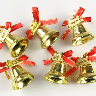 90 Pieces Lot Wholesale Outdoor Christmas Decorations Metal Gold