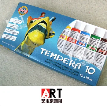 

Free shipping ART Non-toxic safety standards fun opaque color watercolor pigment 10 color 16ml