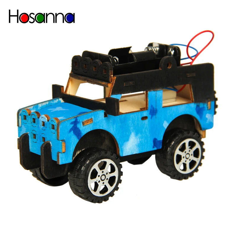 

Kids DIY Jeep Car STEM Science Toys Kit Electric Vehicle Model Experiment Game Learning Physics Educational Toys for Children