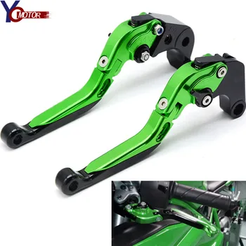 

For KAWASAKI Z750 Z 750 2007-2012 Z750R 2011 2012 Motorcycle Accessories Adjustable Folding Brake Clutch Levers With Z750