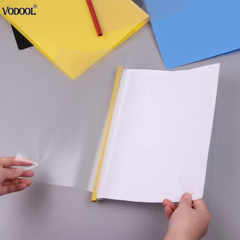 VODOOL 10pcs A4 Transparent File Folder Document Paper Notebook Boob Cover Insert File Presentation Folder Bag Office Supplies VODOOL 10pcs A4 Transparent File Folder Document Paper Notebook Boob Cover Insert File Presentation Folder Bag Office Supplies