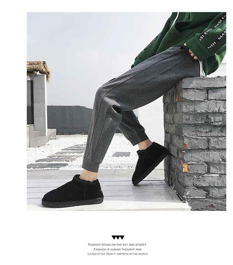 2018 Зимние новые мужские модные повседневные брюки толстые свободные брюки M-3xl личность спортивные брюки высокие уличные панк стиль