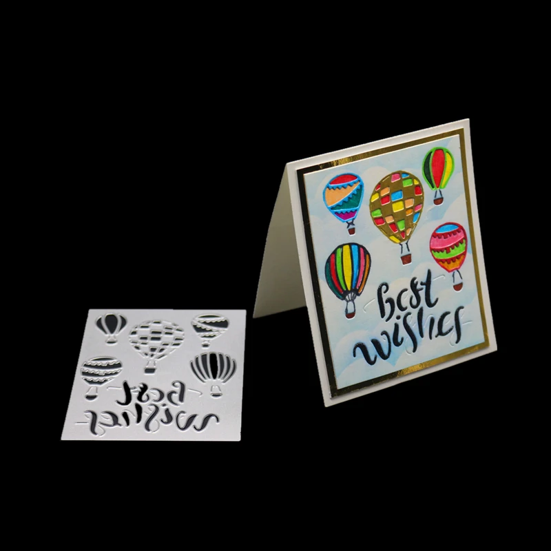  Balloon Die Metal Cutting rectangle frame Stamps Stencil for DIY Scrapbooking Photo Album Embossing - 4000027312750