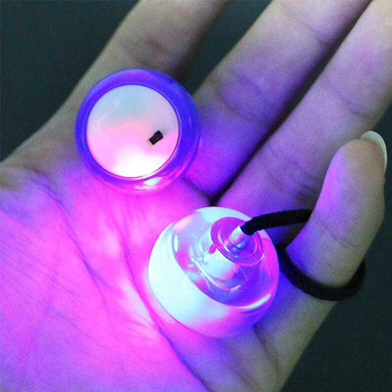New Begleri Beads LED Flashing Begleri FingersYo-Yo ball Color Random Delivery Spinner Anti Stress Mode Speelgoed